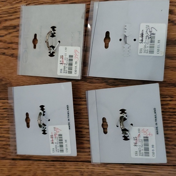 New with Tags - Lot of 4 Sterling Silver Toe Rings by Icing Claires - Picture 6 of 6